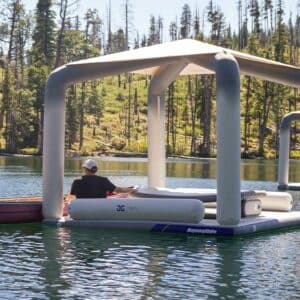 Relax on a Private Floating Cabana in Millville, WV