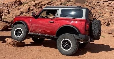 Moab Off-Road Adventure in a 2 Door Base Sasquatch Bronco