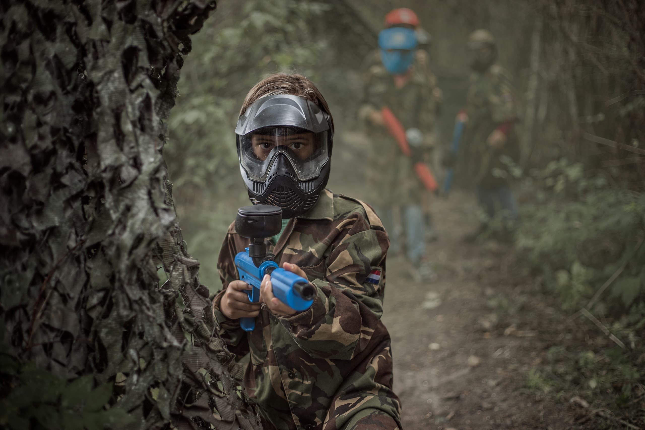 Paintball for Kids at Outdoor-Delft in Delft, NL