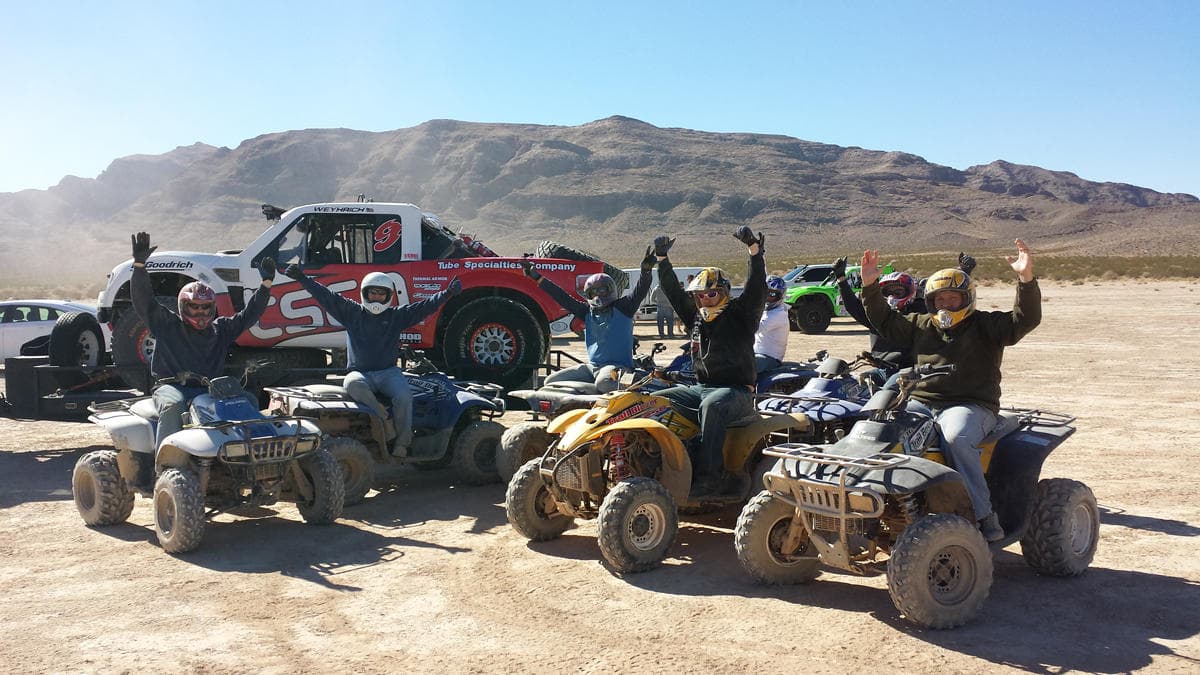 Vegas ATV Adventures team