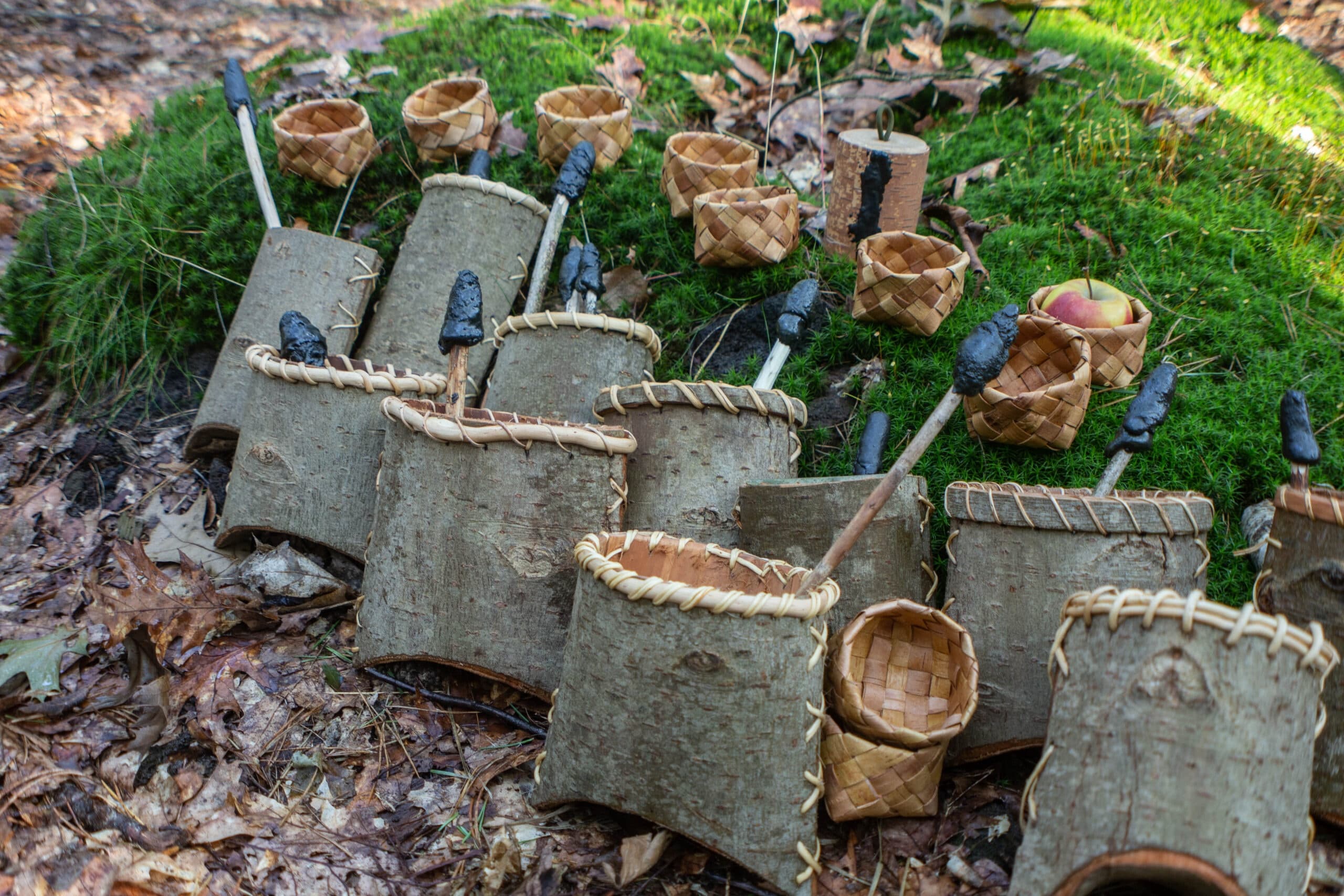 Berkenbast 4-luik: Four-Session Birch-Bark Craft Course in Loosdrecht photo 2