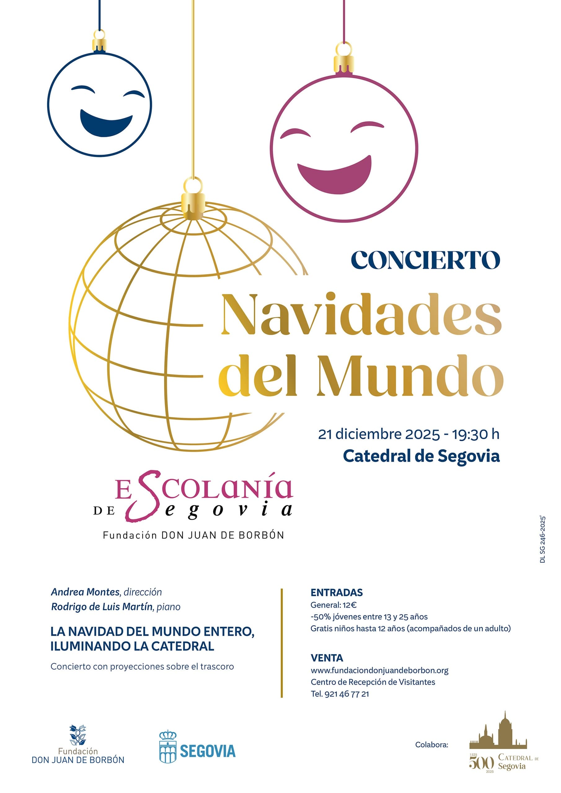 Navidades del Mundo: Escolanía de Segovia Sings Christmas Around the World at Segovia Cathedral