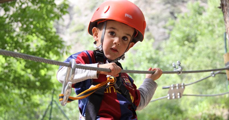 Adventure Circuits & Kayaking at Pirineus Parc Aventura