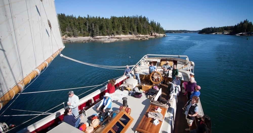 Water Activities & Schooner Mary Day in Maine