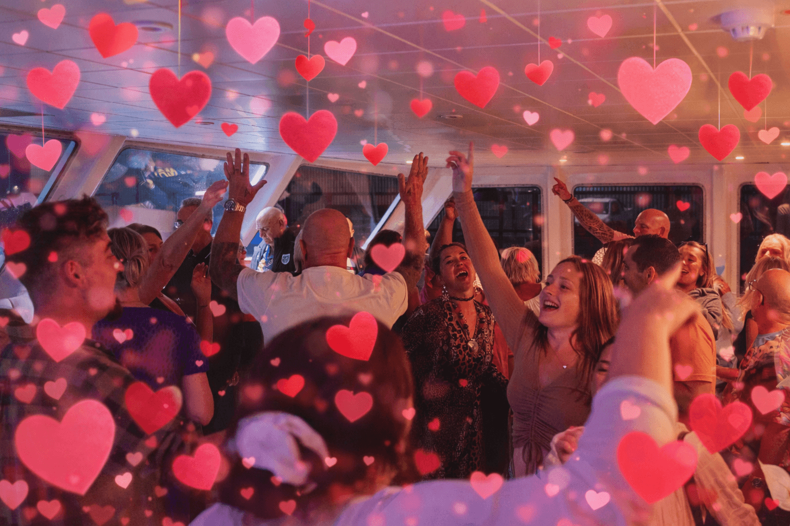 Bingo'in CraZy Valentine's Traffic Light Cruise in Weymouth photo 2