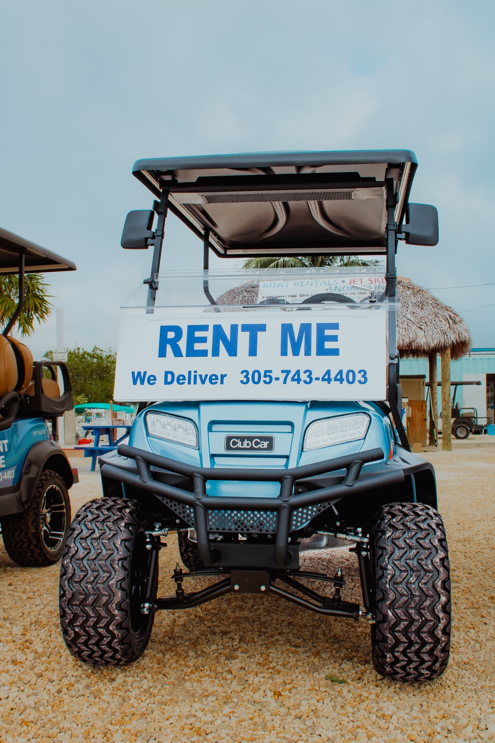 Golf Cart Rentals in Marathon from Captain Pip’s Boat Rentals