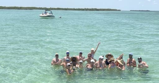 Sandbar Trip with Coastal Key West Charters in Stock Island