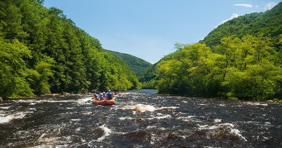 Whitewater Rafting with Jim Thorpe River Adventures in PA