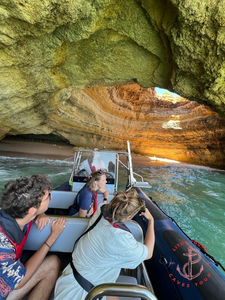 Boat Tours to Benagil Caves with Litos Tours Algarve