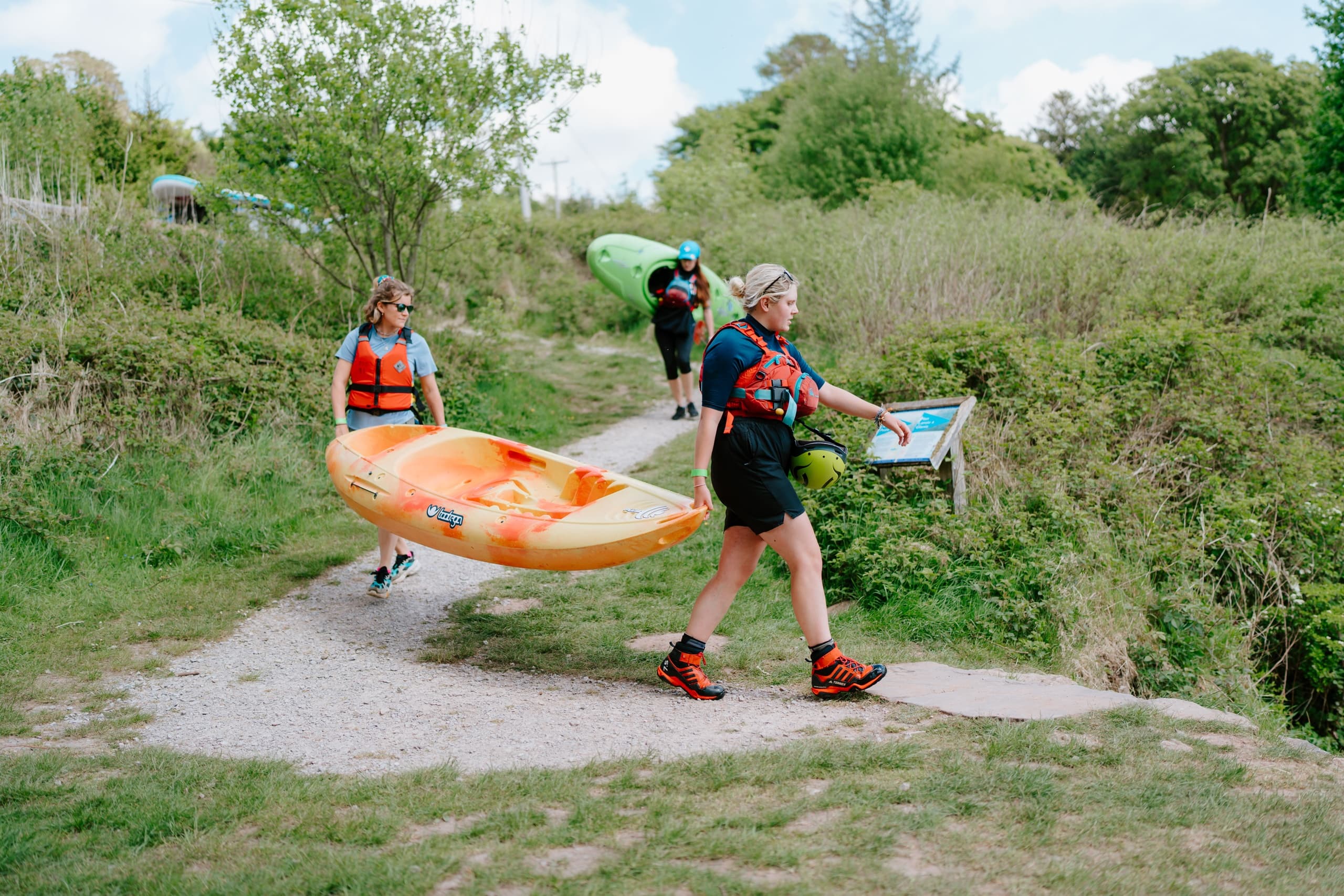Water Activities at Parkwood Outdoors Dolygaer in Brecon Beacons