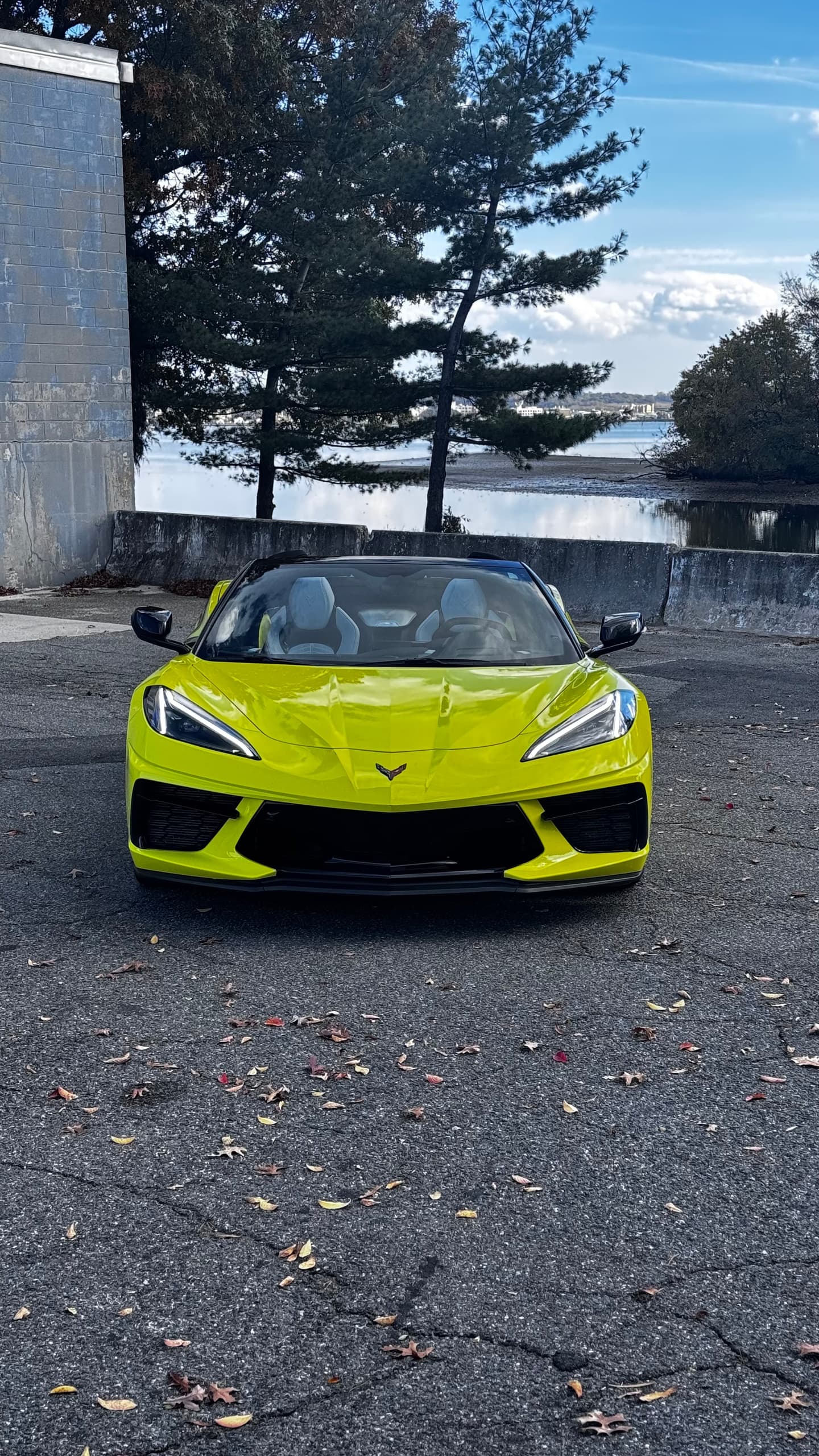 Driving Adventure with Chevrolet Corvette C8 Stingray in Vibrant Yellow