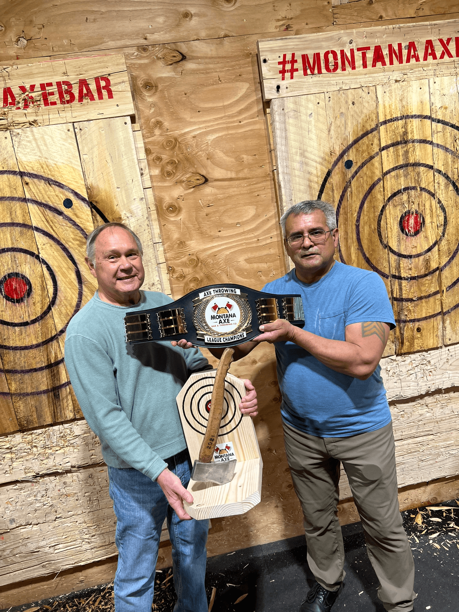Duals League at Montana Axe Bar in Butte, Montana