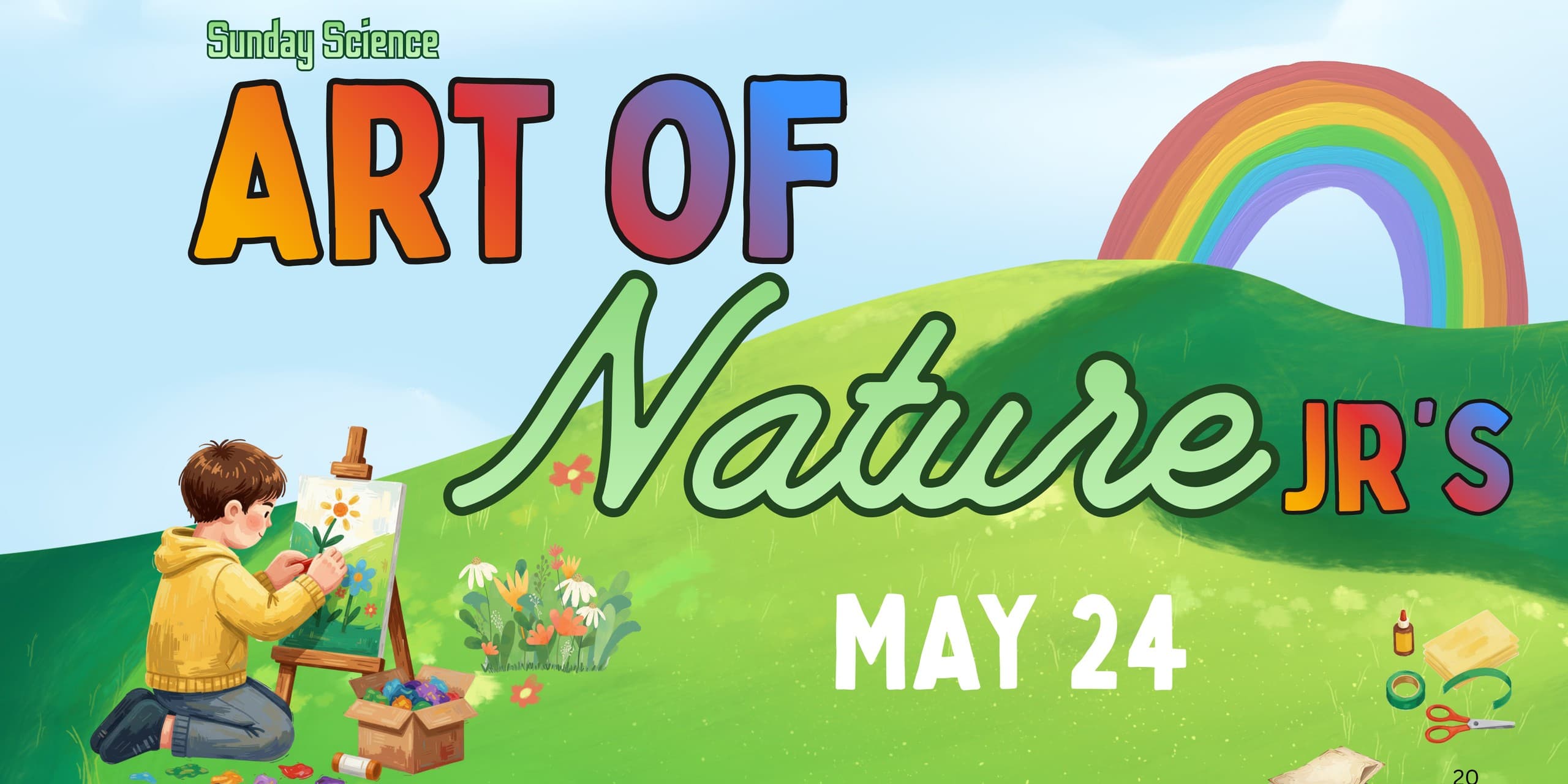Sunday Science: Art of Nature Jr's — Kids Bug & Wildflower Workshop in Rockville Centre