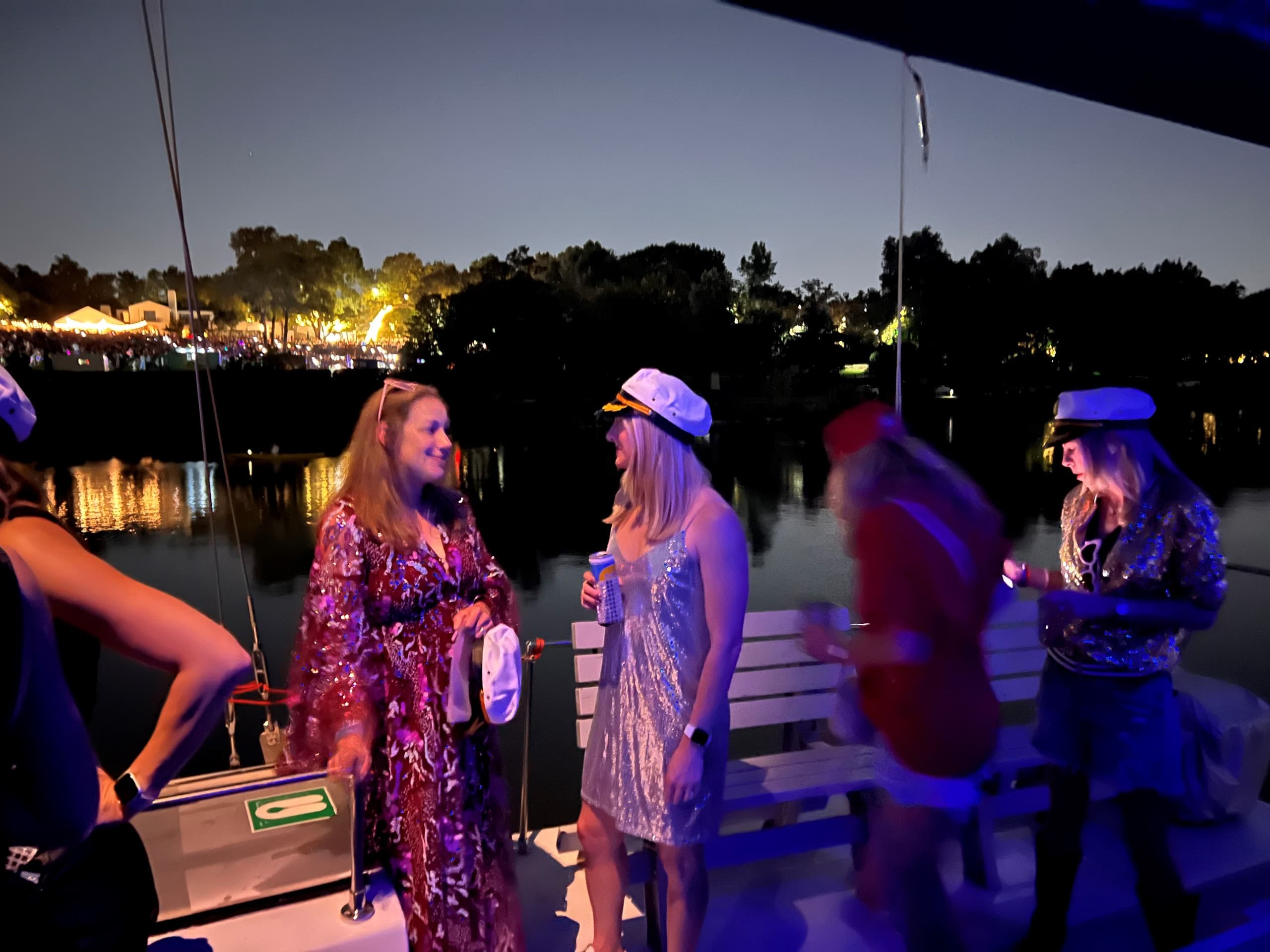 Night Sailing on White Rock Lake with The Spirit of Dallas