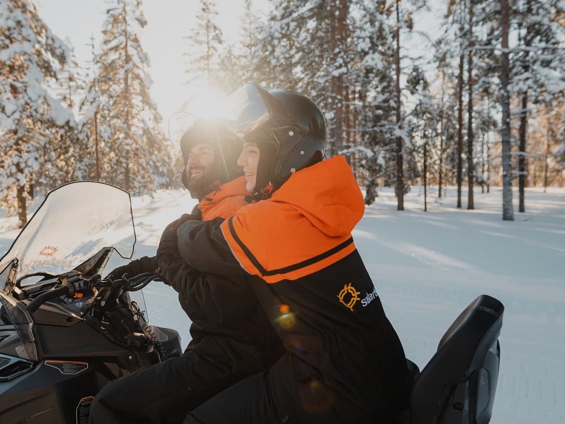 Lapland Like a Local – Day: Private Wilderness Camp by Snowmobile Sleigh in Rovaniemi photo 1