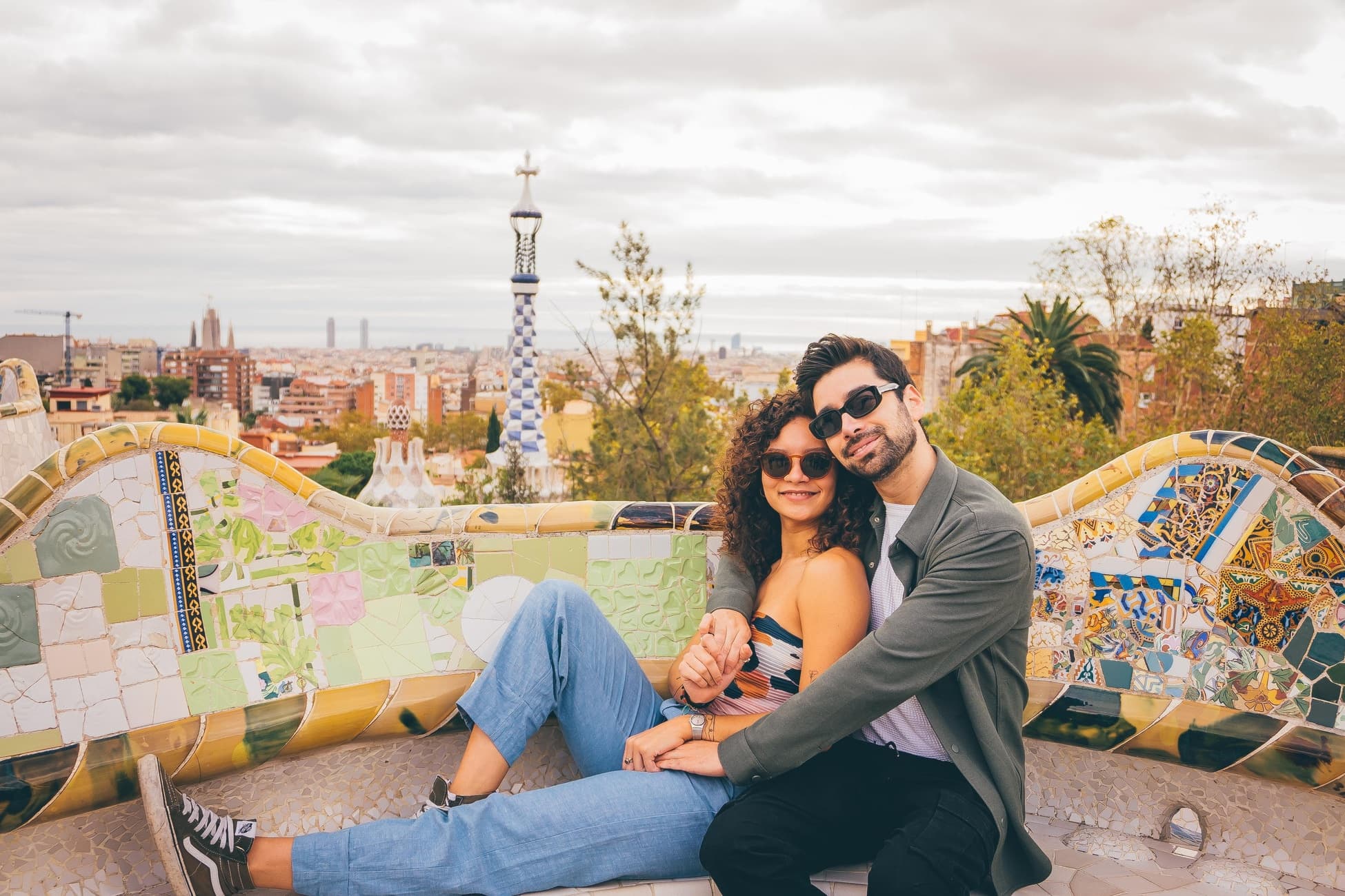Gaudí’s Park Photoshoot — Super Premium 75-Photo Session in Barcelona photo 4