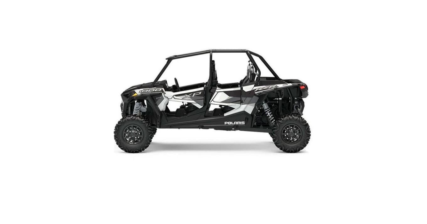 Four-seat UTV side-by-side off-road vehicle studio profile