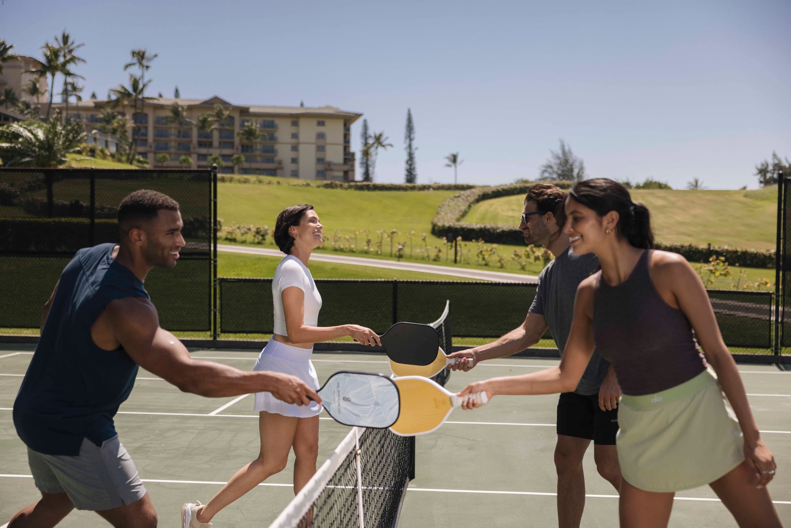 Pickleball Clinic at The Ritz-Carlton Maui, Kapalua