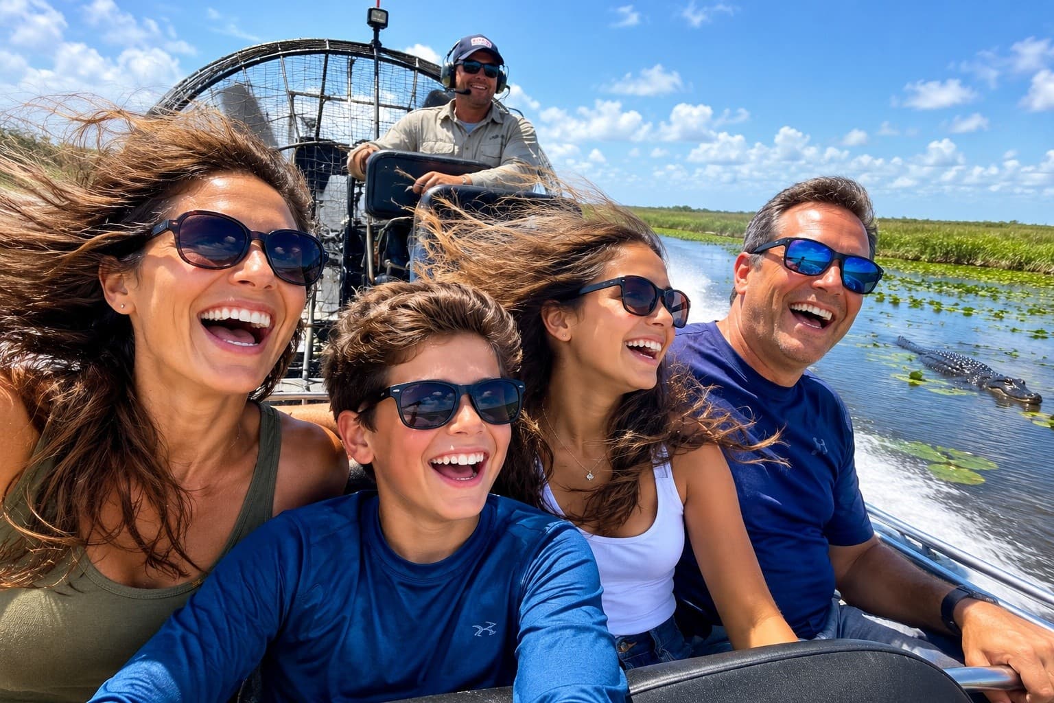 Private VIP Everglades Airboat Tour from Miami — River of Grass Wildlife
