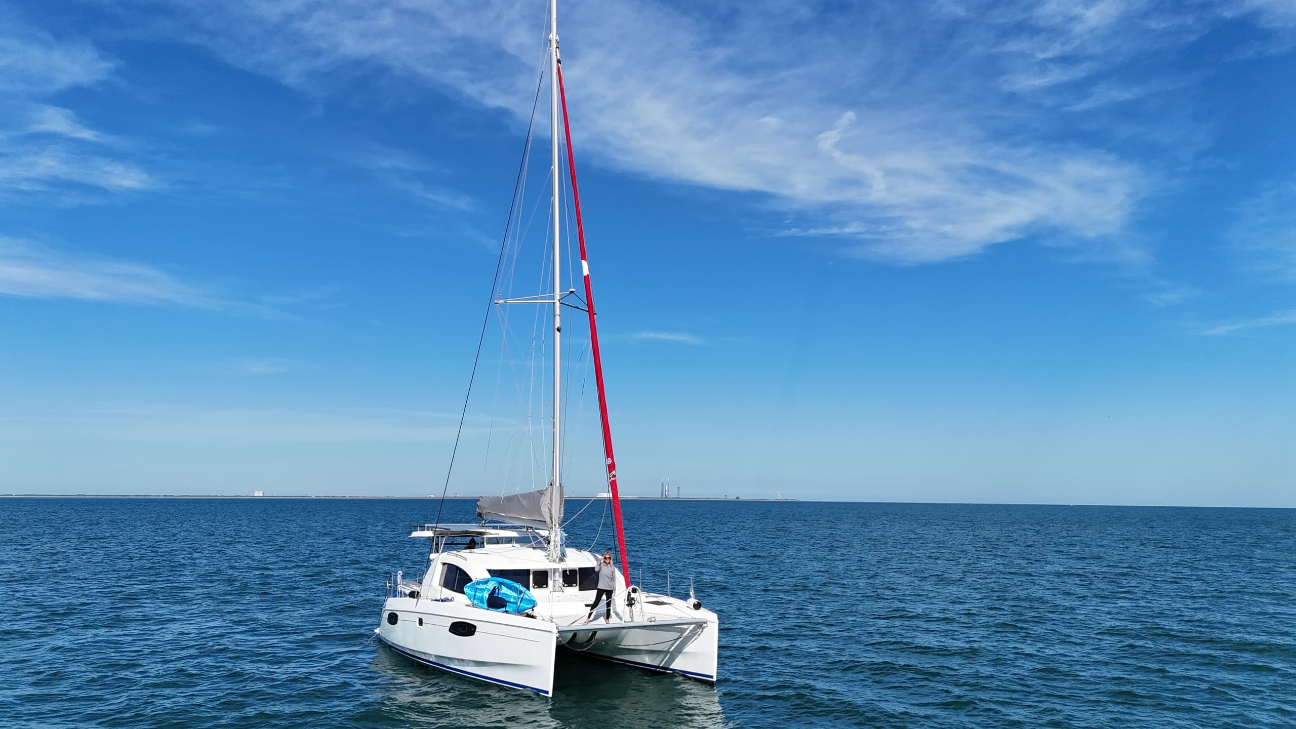 Full Day Catamaran Tour with Sail To Wellness on Florida's Space Coast
