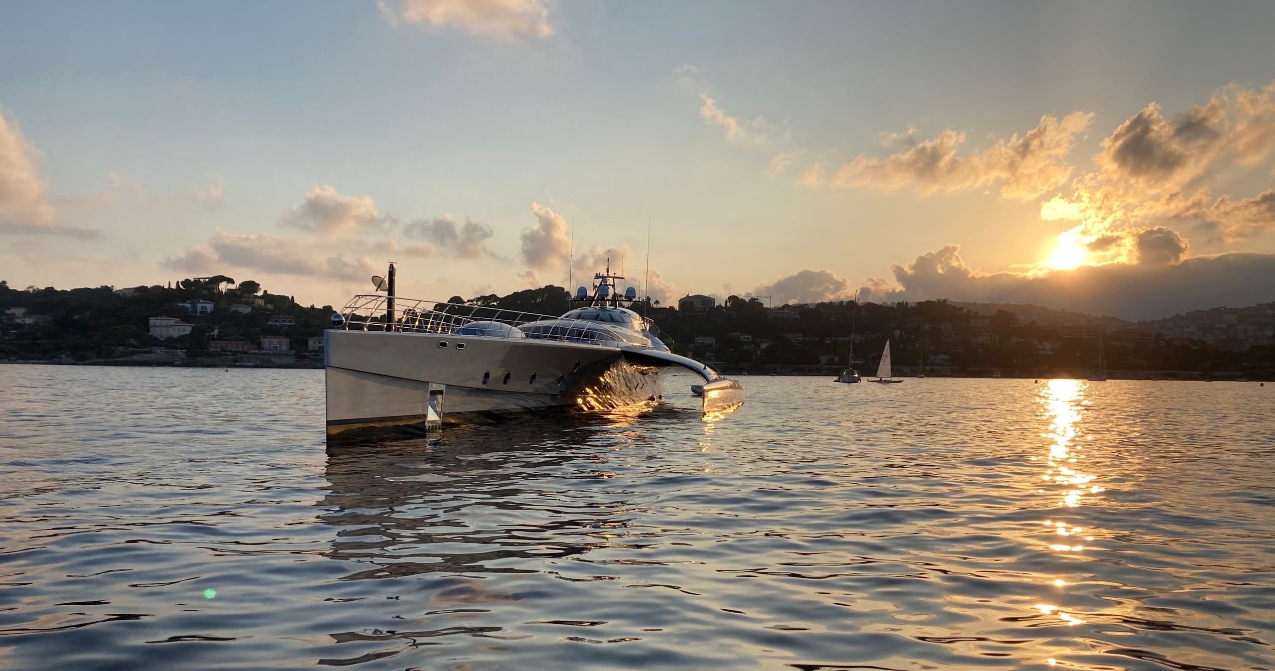Serene Solar-Powered Sunset Cruise with seaZen near Beaulieu-sur-Mer