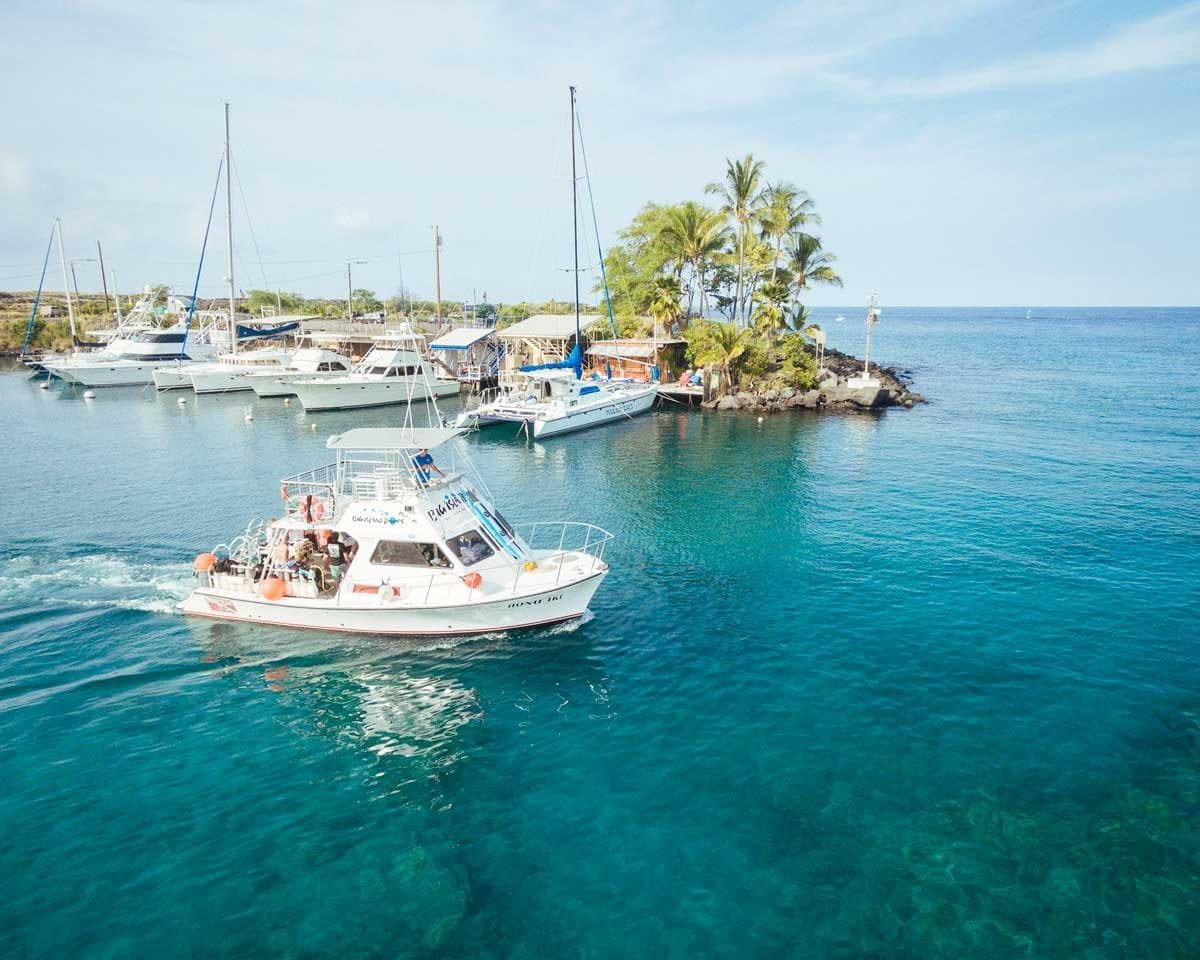 Private Charter Adventures with Big Island Divers in Kailua-Kona