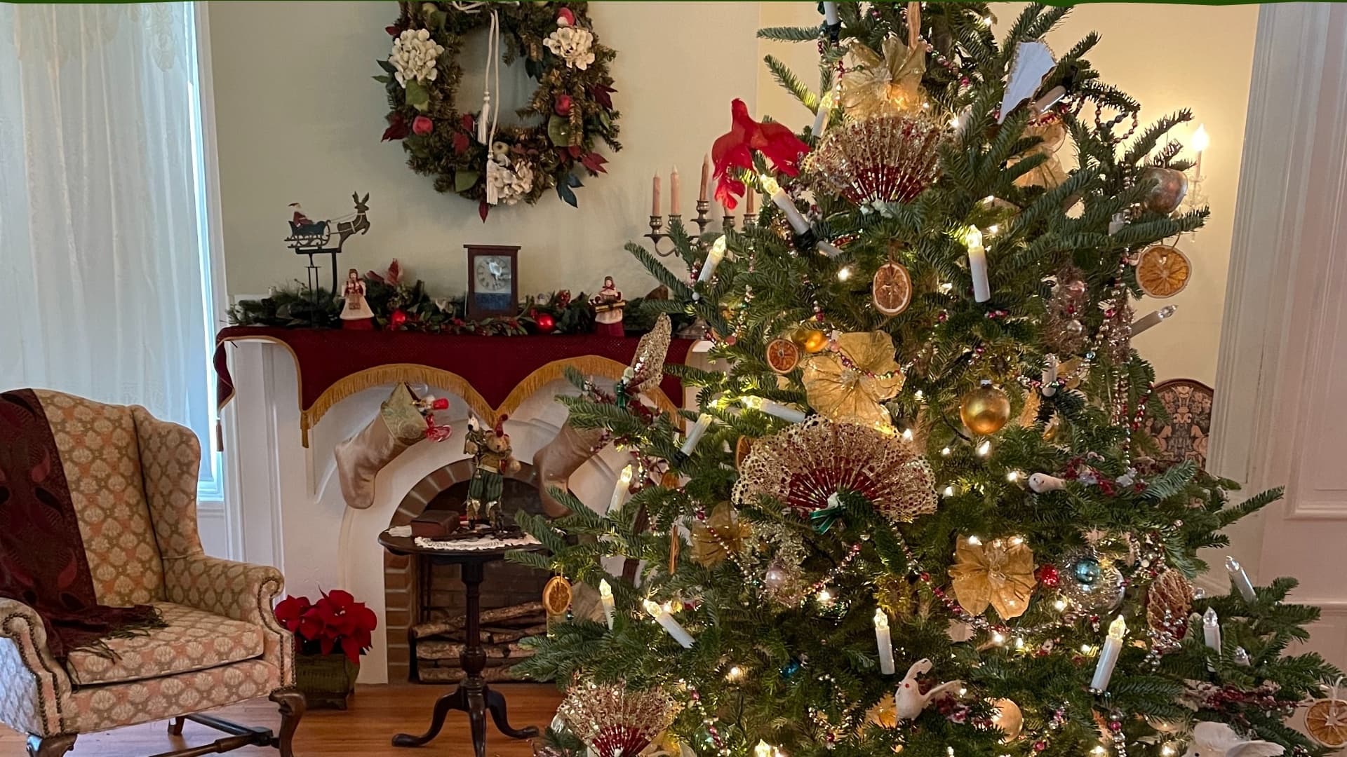 Historic Holiday at Winters Heritage House: Elizabethtown Living Victorian & Log Cabin Christmas