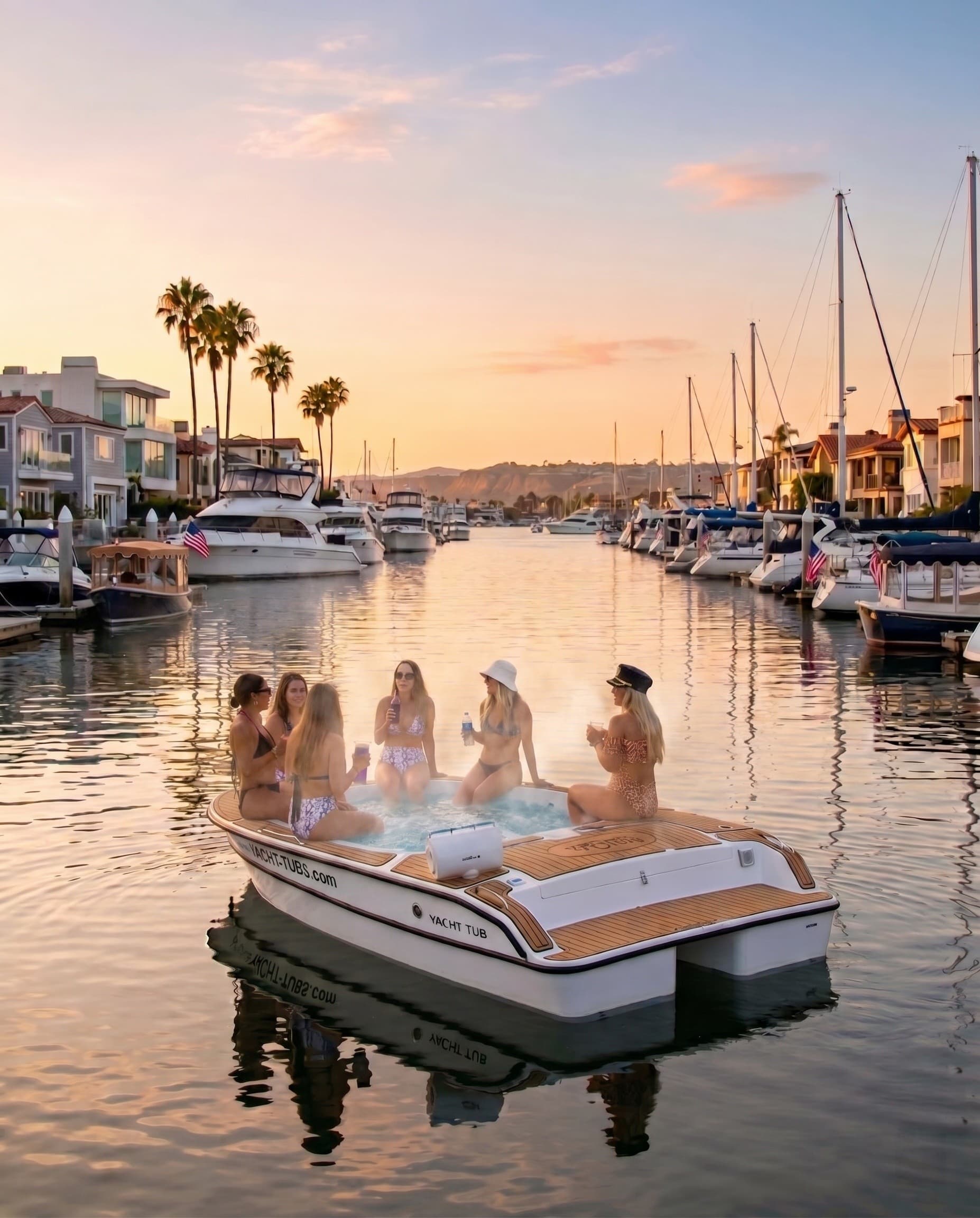 SoCal's Only Hot Tub Boat: Private 2-Hour Cruises in Newport Harbor photo 4