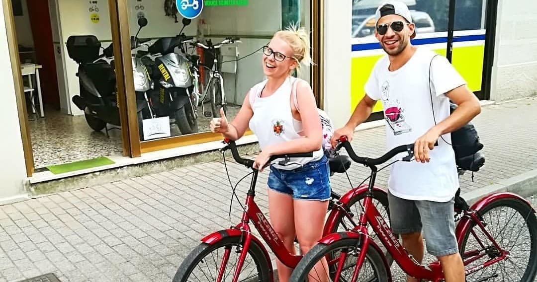 Lido di Venezia Bike Tour with Venice Scooter Rental