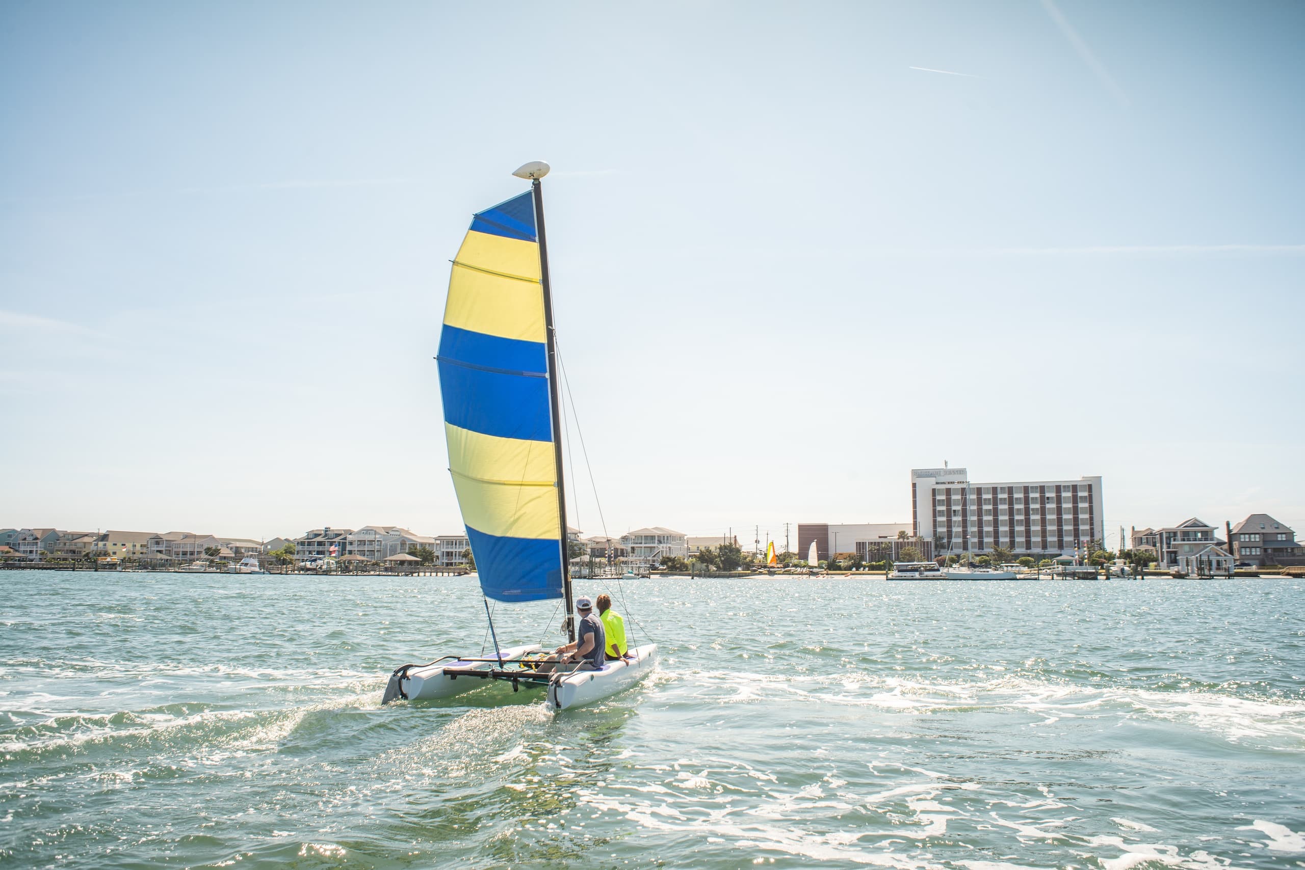 Sail the Shallow Waters of Wrightsville Beach with Hobie Wave Rentals