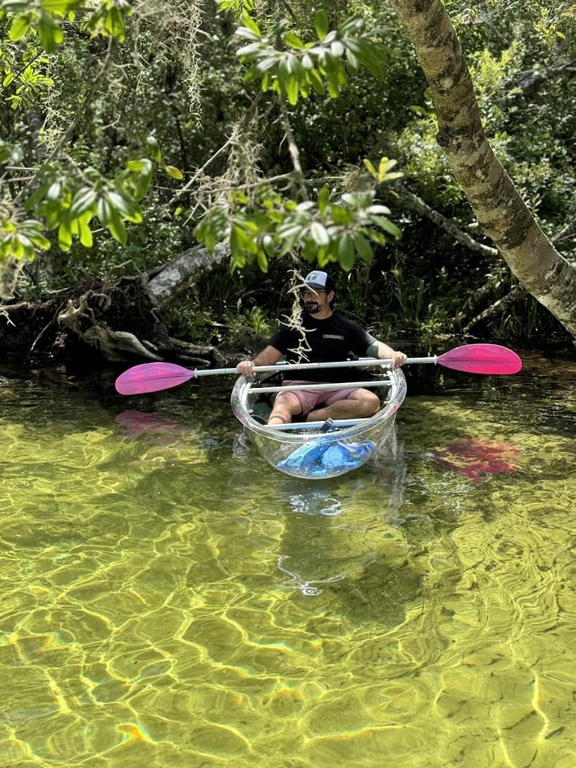 Clear Kayak Rental with Florida Springs Kayaking LLC in Dunnellon