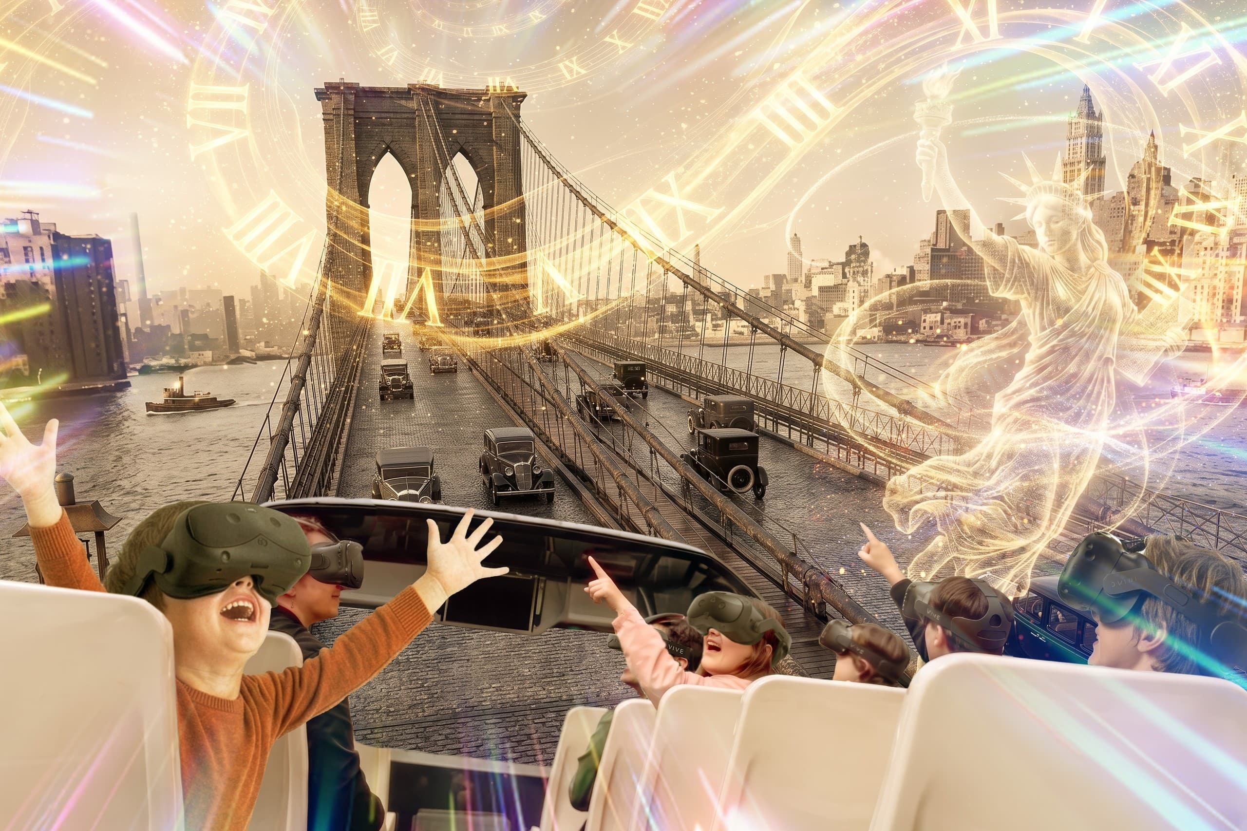 XploreRide NYC: Immersive AR/VR Double-Decker Bus Adventure Through Manhattan photo 1
