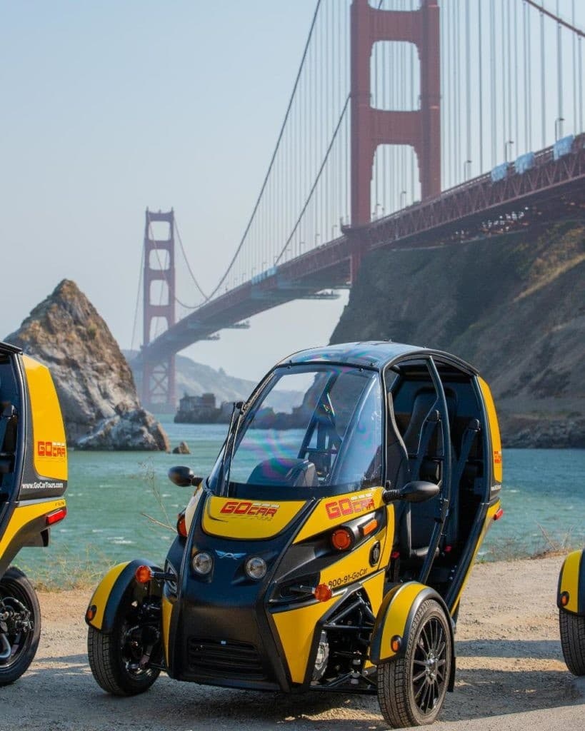 Drive the Golden Gate: GoCAR Scenic Route to Hawk Hill and Marin Headlands photo 1