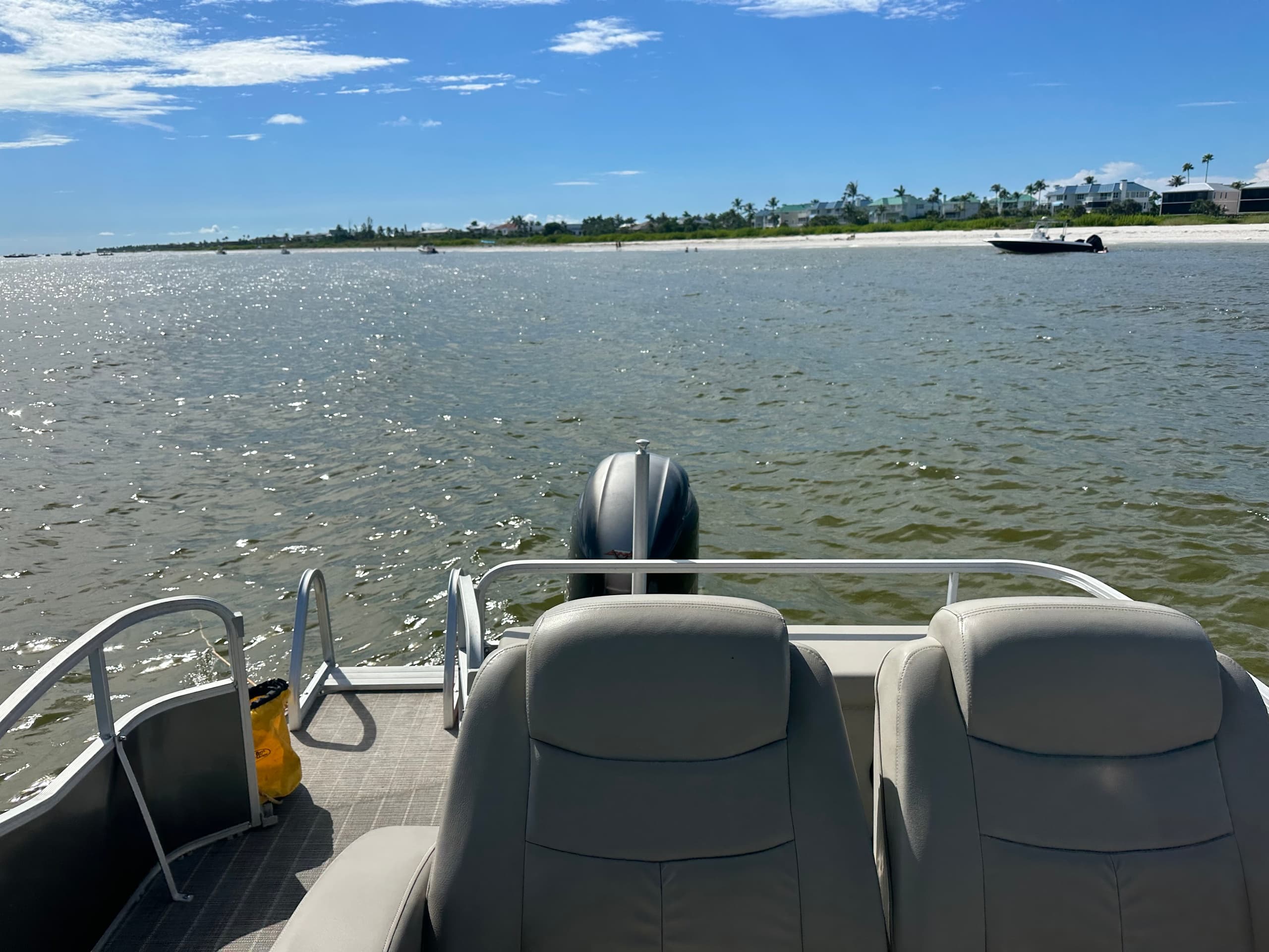 Explore Cape Coral Waters on a 24' Suncatcher Tritoon Boat Rental Adventure photo 4