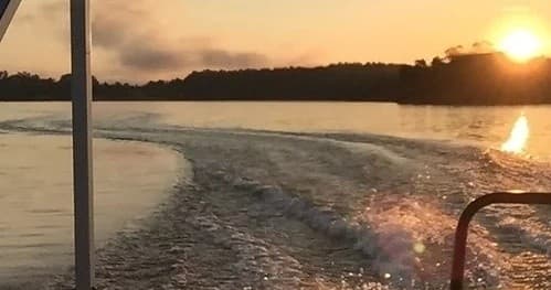 Water Adventure with Oconto Water Fun: Tracker Pontoon on Wisconsin's Oconto River