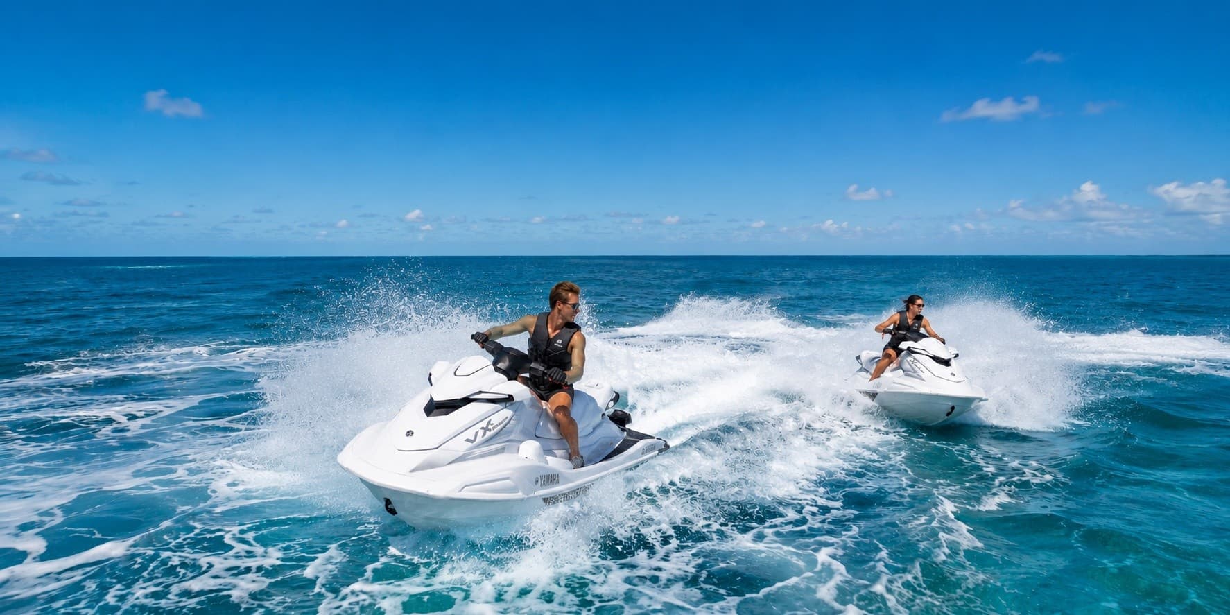 Race the Emerald Coast: Deluxe Jet Ski Rentals & Crab Island Stops in Destin photo 1