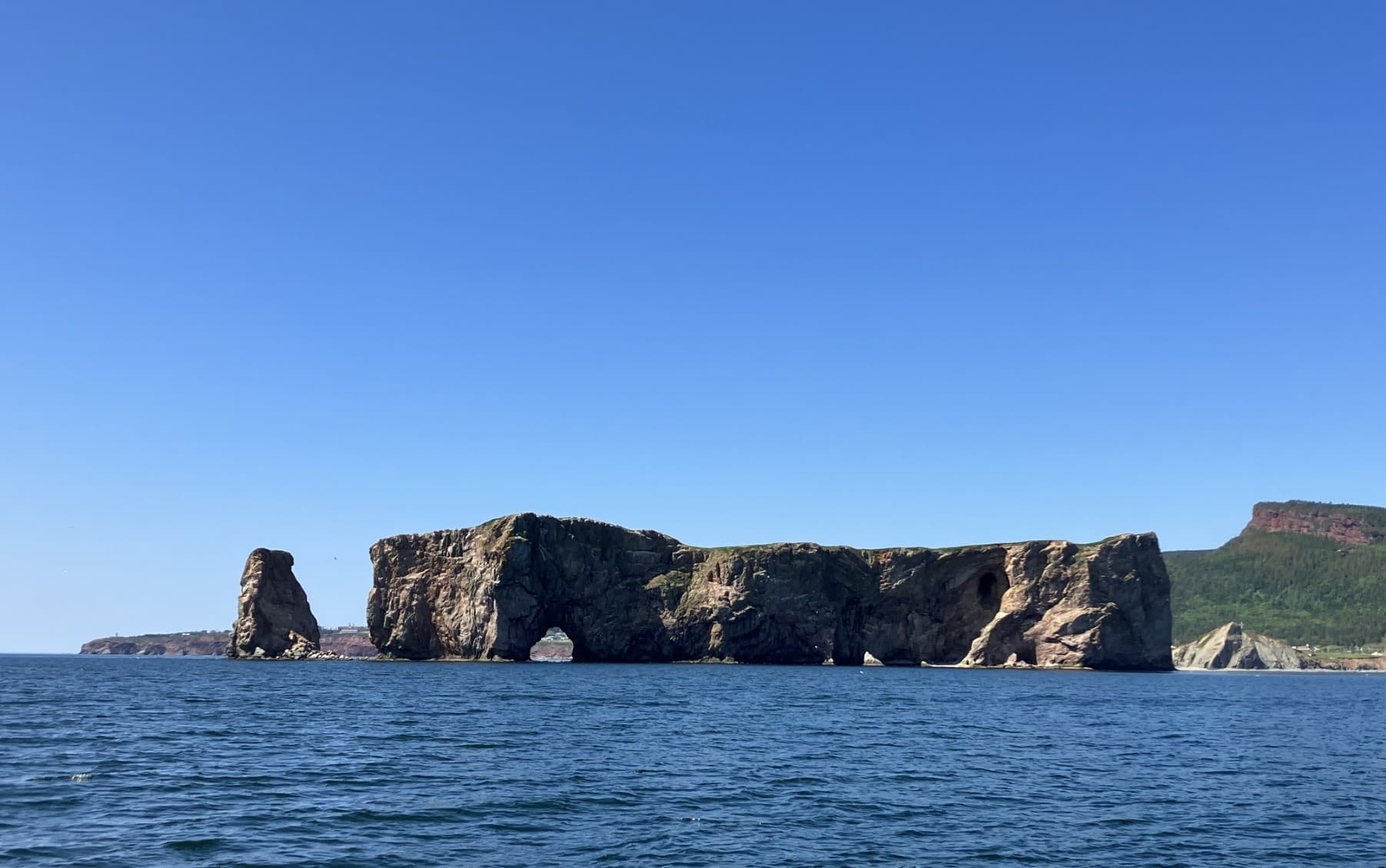 Gaspé to Percé Whale Cruise: Rocher Percé, Île Bonaventure & Banc-des-Américains