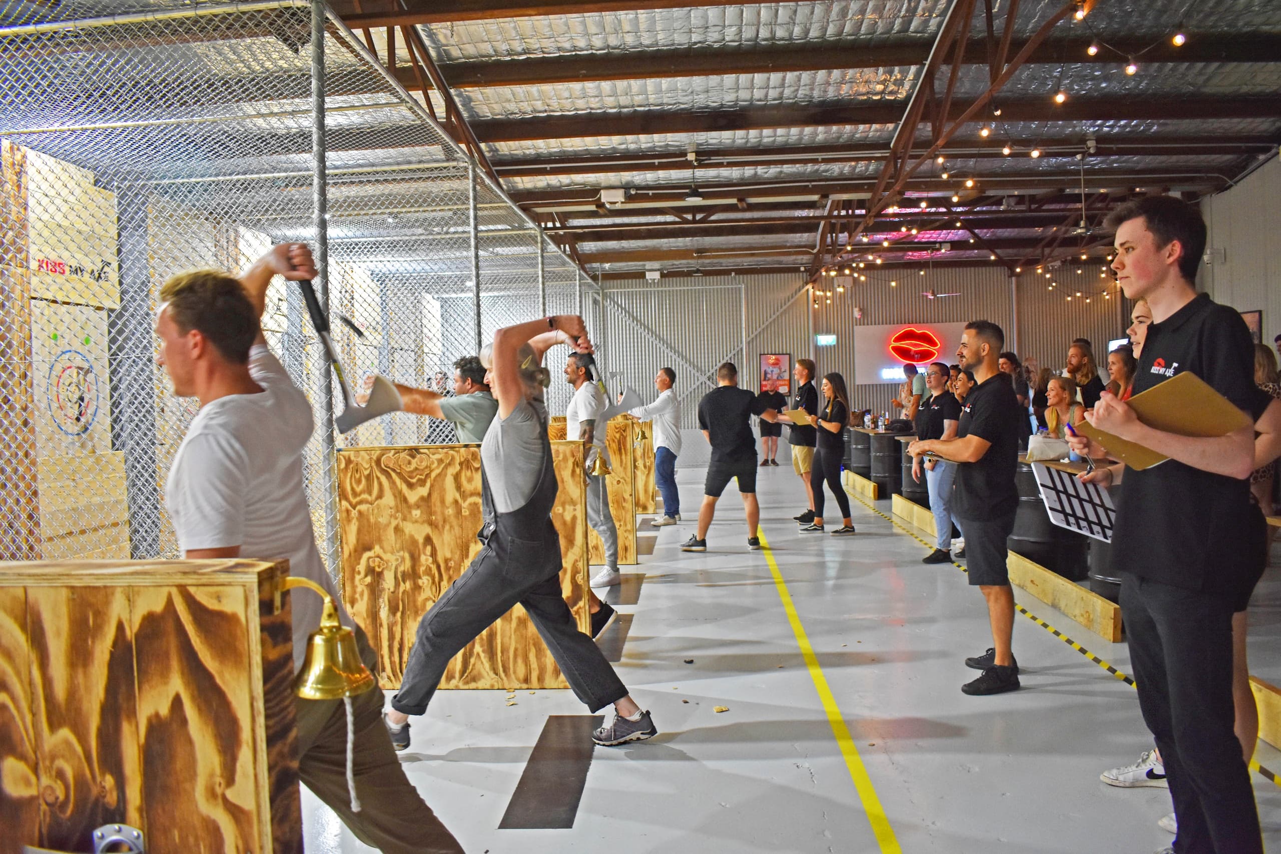 Ultimate Party Package: Axe Throwing, Pizza & Glow Darts in Brookvale photo 2