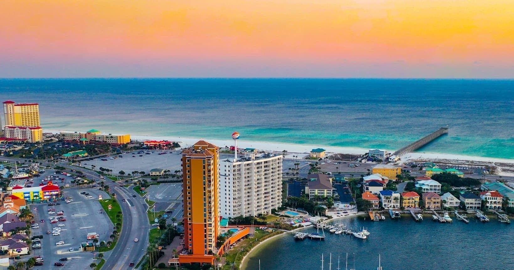 Sunset Cruise with Pensacola Beach Boat Charters in Florida