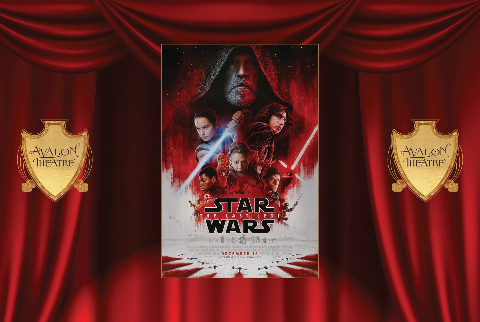 Epic space saga characters and battle scenes on poster art