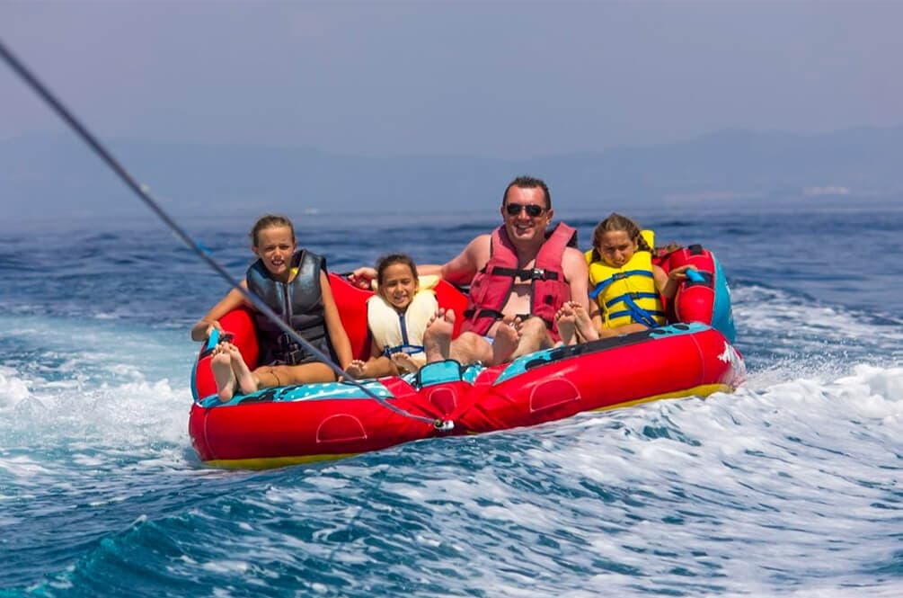 Sea Tubing Thrills with Scott's Transport & Tours JA