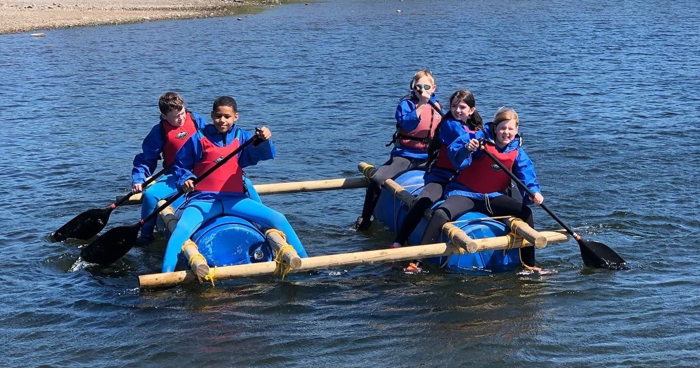 Water Activities & Coniston Adventure 21: Raft Building Experience