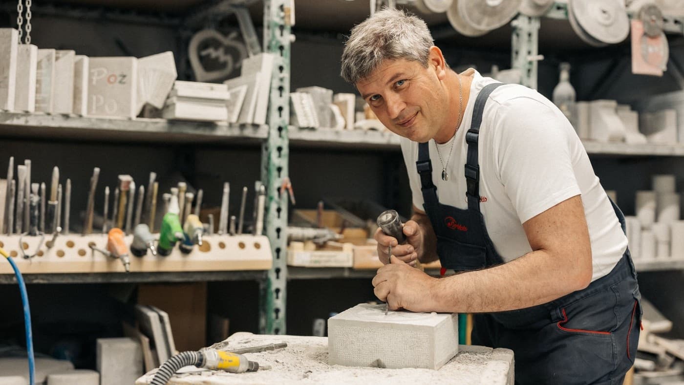 Stone Carving Experience with Visit Kras in Slovenian Karst