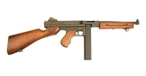 Thompson M1A1 SMG Firing at Battlefield Vegas