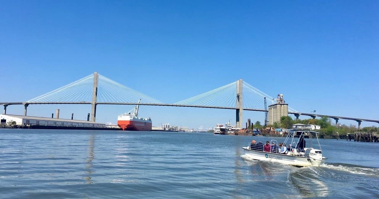 Maritime Boat Tour at Port of Savannah, Georgia