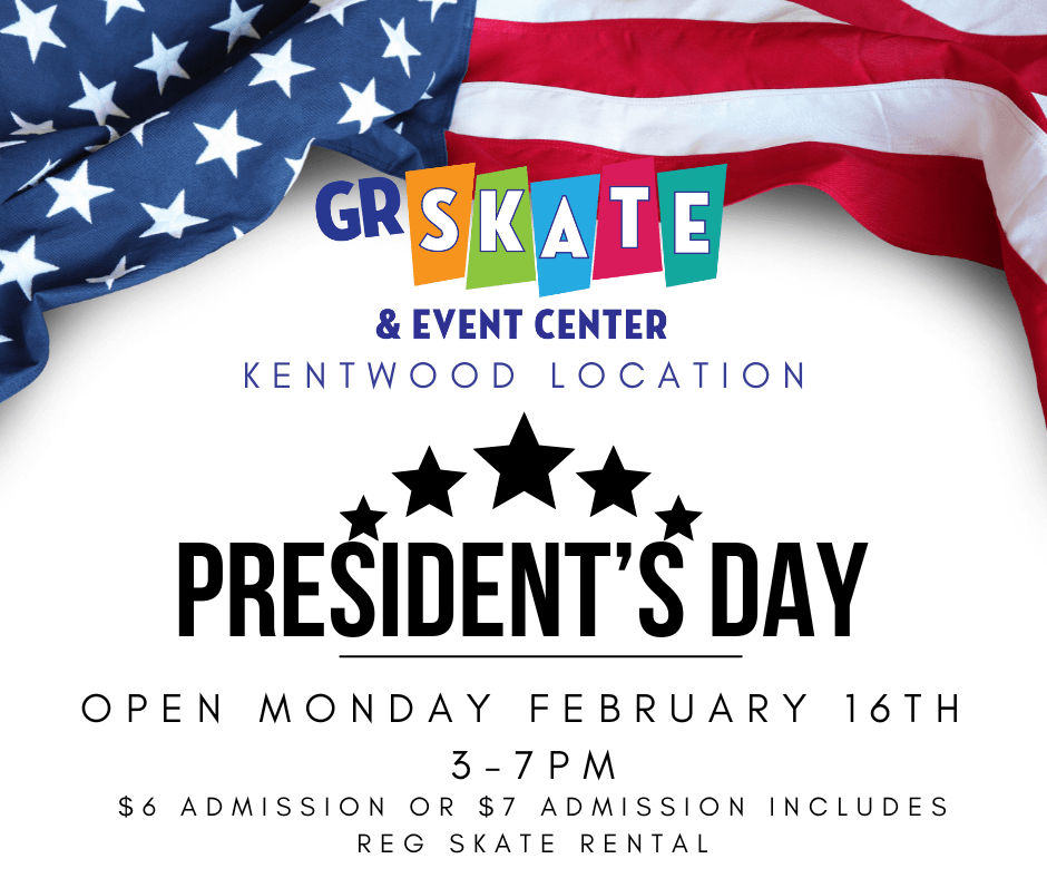 Presidents Day Skate-Kentwood: Grand Rapids Holiday Ice Session