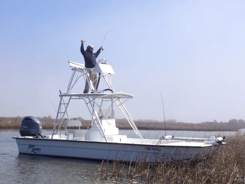 Shallow-Water Angling Aboard the Carolina Blue in Wanchese