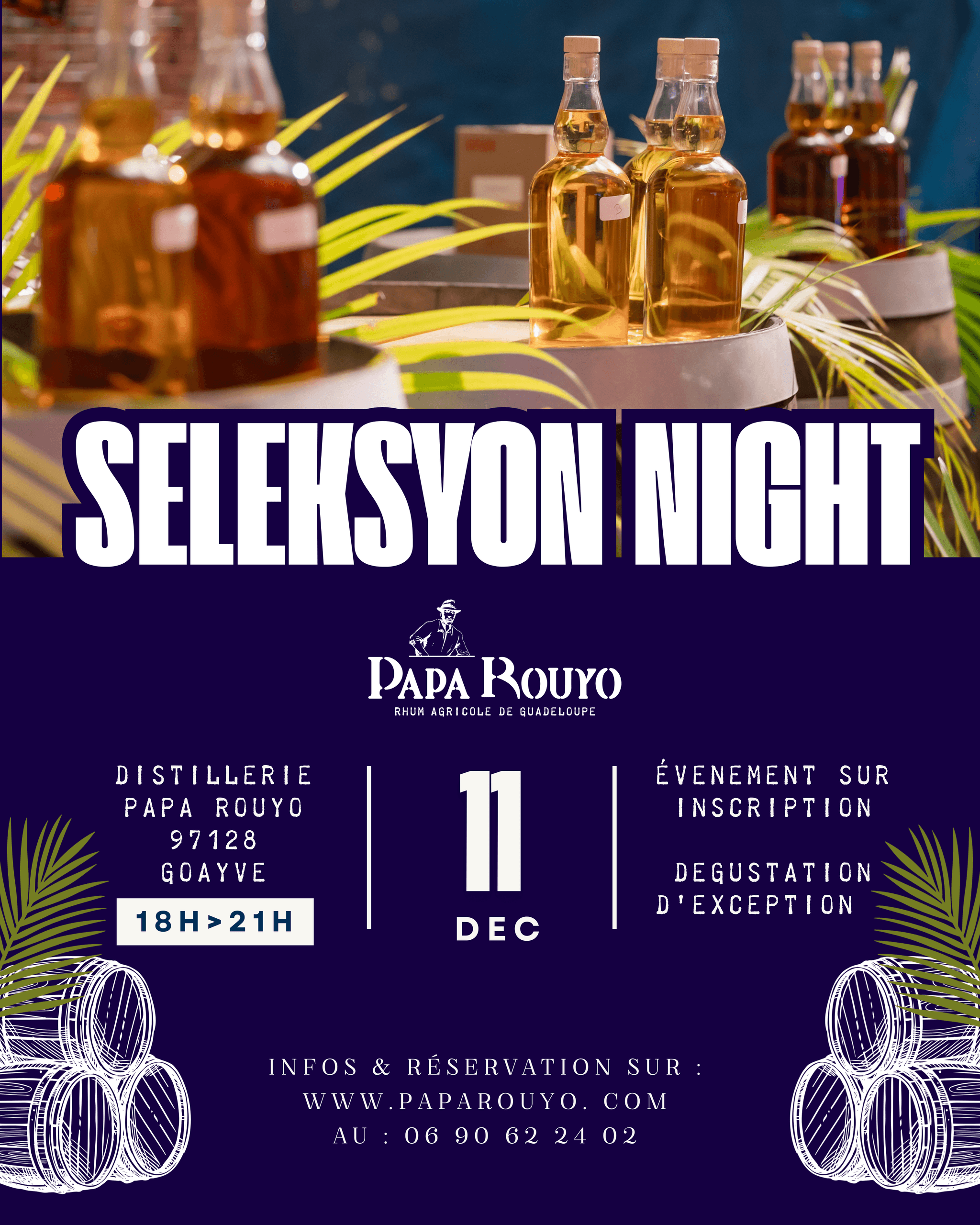 Seleksyon Night: Intimate Barrel-Selection Tasting at Distillerie Papa Rouyo
