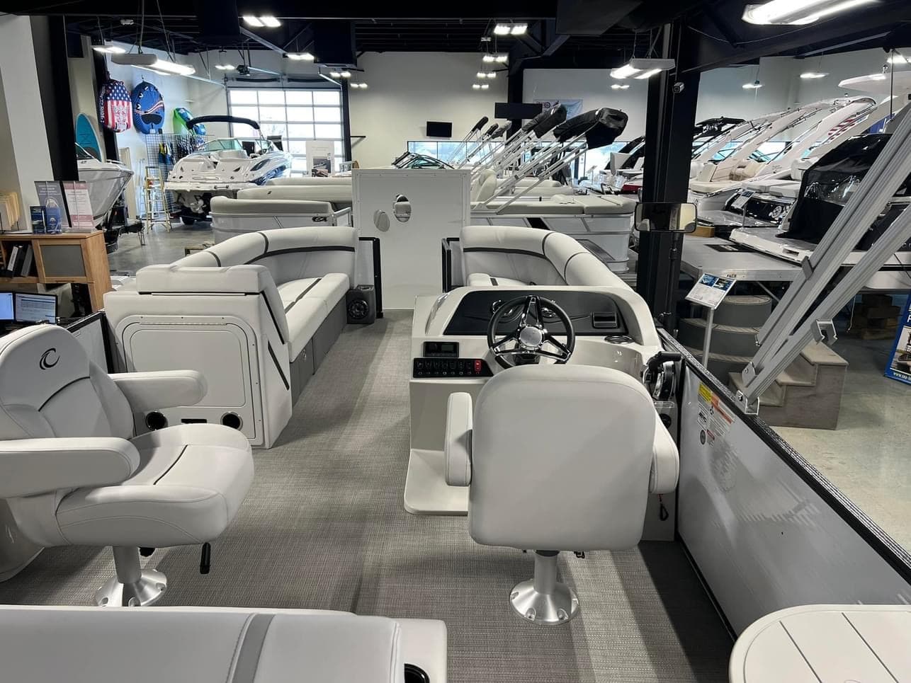 Explore Rapid City Michigan on the 2024 Crest 24 Pontoon