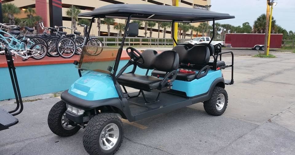 Golf Cart Rentals in Panama City Beach with Bike the Beach